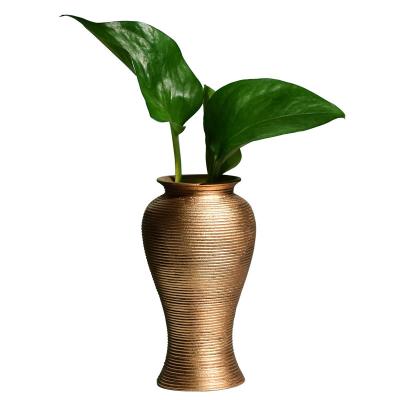 China Creative Ceramic Hand Drawn Simple Modern Minimalist Ornaments Home Living Room Decoration Vase Desktop Flower Arrangement Hydroponic Vase for sale