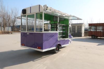 China Certified Lightweight Wasp 3-wheeled Food Truck for Silver Market ISO and Silver Combined for sale