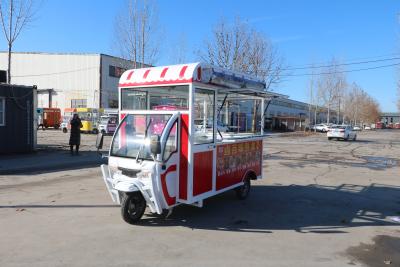 China Camión de comida eléctrico de 3 ruedas ligero de la avispa Certificado CE y diseño de 3 ruedas en venta