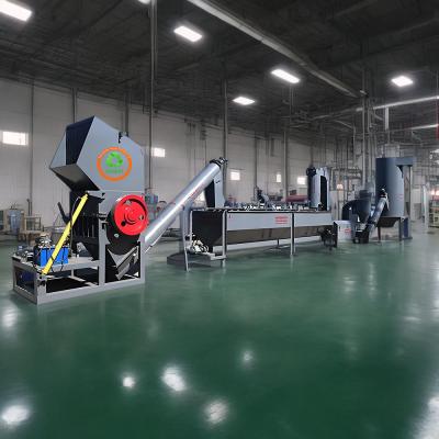 China Waste Plastic PP PE Recycling Washing Production Line with High Capacity in Recycling for sale