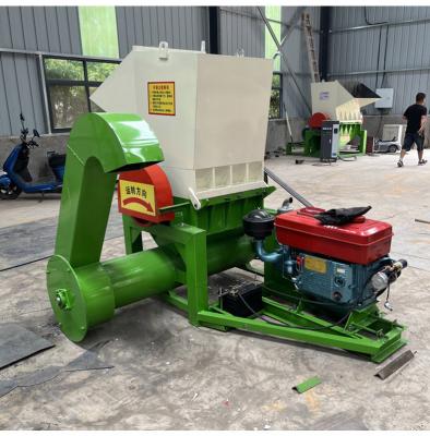 China High Cost Performance Plastic Material Cardboard PVC Pipe Crusher Machine for Benefit for sale