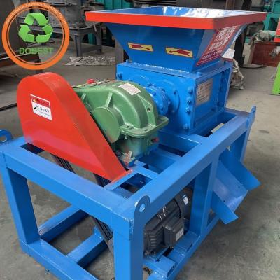 China 20-30RPM Dual Shaft Single Motor Shredder for Custom Discharge Particle Size Scrap for sale