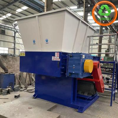 China High Capacity Custom Fabric Clothes Shredder for Scrap Recycling Single Shaft Design for sale