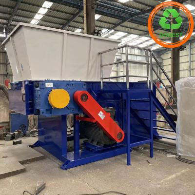 China Fabric Clothes Recycling Single Shaft Shredder with Multifunctional Weight KG 4000 kg for sale