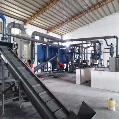 China Recycling Metal Scraps Latest Generation Large Capacity Window Seal Strip Recycling Plant Solutions for sale