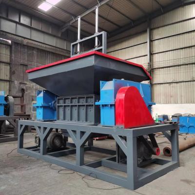 China Double Shaft Waste Shredder for Plastic PE PP Raffia Jumbo Woven Bags Metal Wood for sale