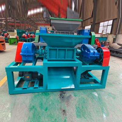 China 1500kg/h Capacity Multi-functional Double Shaft Shredder Machine for Waste Treatment for sale