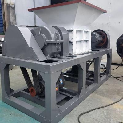 China High Output 30KW Solid Waste Metal Shredder Twin Shaft Automatic Recycling Machine for sale