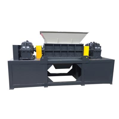 China Building Material Shops Double Shaft Shredder Waste Metal Plastic Recycling Machine for sale