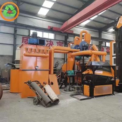 China Manufacturing Plant 55KW Waste Copper And Aluminum Radiator Recycling Crusher Machine for sale