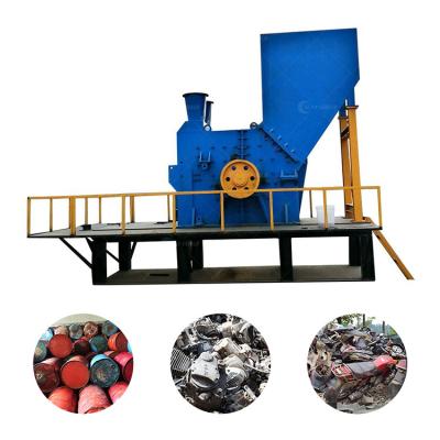 China High Productivity Scrap Iron Plate and Aluminum Cans Hammer Mill Crusher for Waste Metal for sale