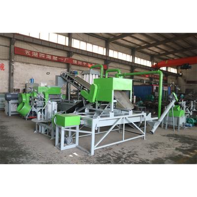 China 21000 KG Tire Recycling Processing Machine Line for Scrap Tires to Rubber Powder for sale