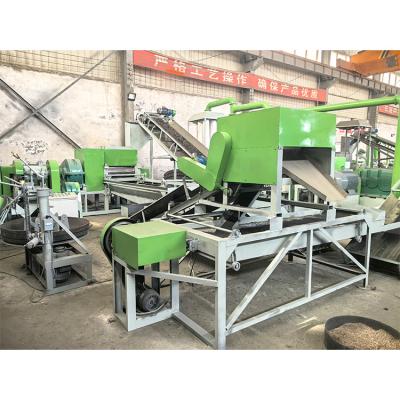 China Full Automatic Tire Crushing and Recycling Production Line with Rubber Cutting Machin for sale