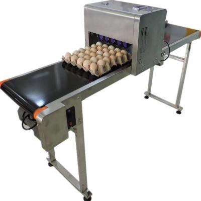 China Egg Code Printer/Egg Inkjet Printer Egg Batch Printing Machine 6 Egg Date Printing Machine Head for sale