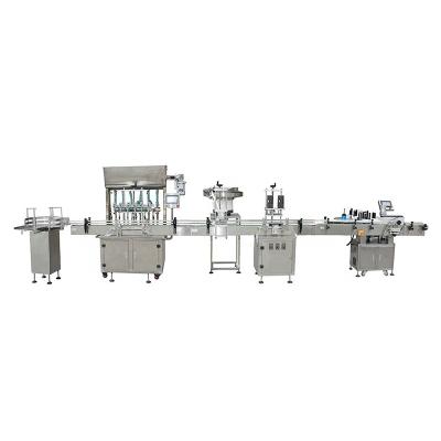 China Food 4 6 8 Head Packing Machine Automatic Liquid Juice Liquid Filling Machine for sale