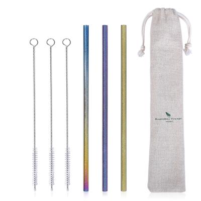 China Pure Titanium Straw and Travel Viable Unlimited High Quality Portable Straw Cleaner for sale