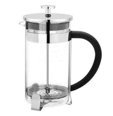 China New Design Borosilicate Coffee Maker Press Custom Sustainable French Coffee Maker Sustainable Eco-Friendly for sale