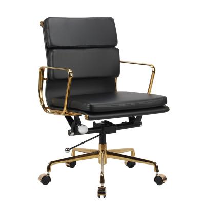 China Wholesale Adjustable Foldable Mesh Office Chair Leather Office Revolving High Back Chair for sale