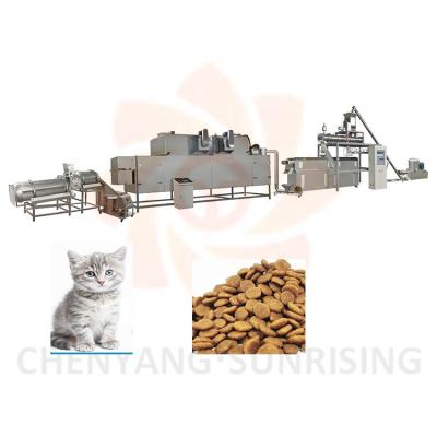 China Dog Automobile 70 Extruder Cat Pet Food Machine Dry Dog Food Production Line Price for sale