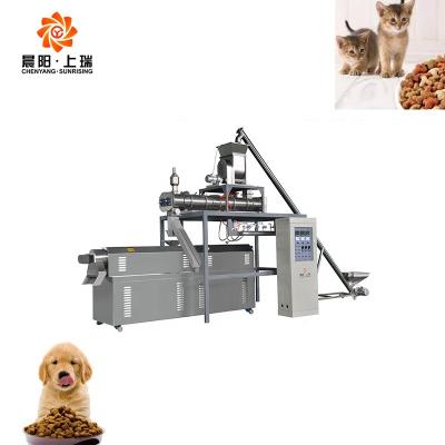 China Dry Line Dog Snacks Machine Automatic Pet Food Extruder Pet Food Production Machine for sale