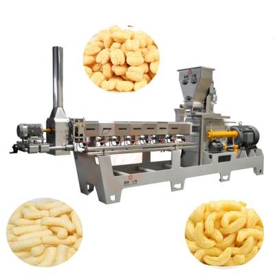 China food & Beverage Factory Hot Sale Industrial Puffed Corn Snacks Making Machine Puffed Snacks Making Machine for sale