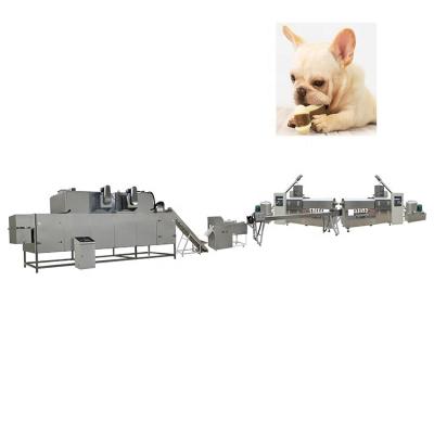 China Full Automatic Dog Extruder Machine Dog Chews Center Pet Chew Filling Machine for sale