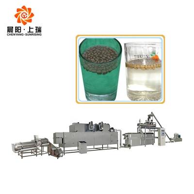 China Excellent Fish Food Production Quality Large Output Floating Fish Feed Pellet Machine Auto for sale