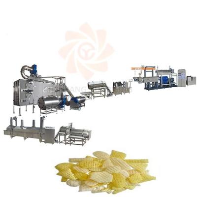 China Stainless Steel CE Snack Pellet Making Machine 3D Snack Pellet Food Production Line for sale