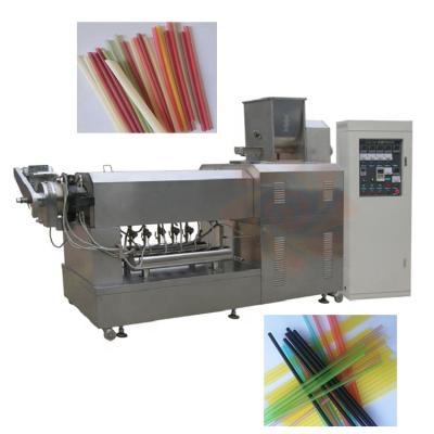 China food & Edible Beverage Plant Straw Machine Drinking Rice Straw Extrusion Machine for sale