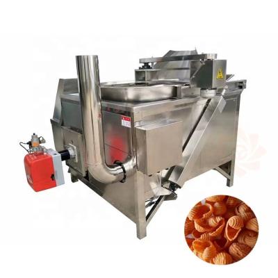 China Fried kind of continuous fried commercial industrial electric snack oil snack food fryer for sale