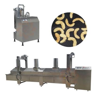 China Kinds Fried Snacks Customized Fried Snacks Conveyor French Fries Continuous Frying Machine for sale