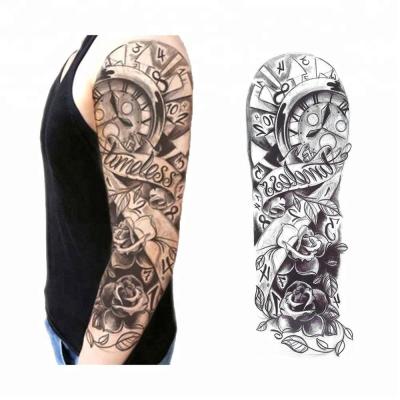 China Customized Temporary Waist Cover Self Adhesive Waterproof Tattoo Stickers Arm for sale