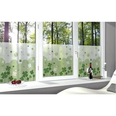 China Window Sticker Customized Privacy Frosted Glass Sticker Waterproof Window Sticker for sale