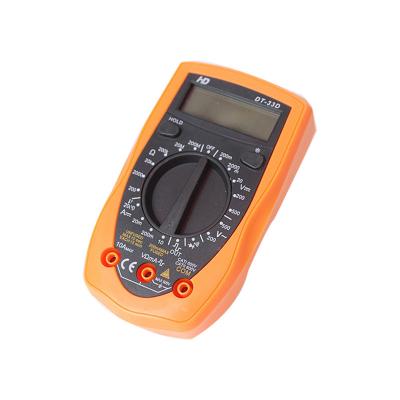 China High Precision Continuity Test Ncv RMS Pocket Digital Multimeter Voltmeter Resistance Meter Capacitance Meter True Diode Tester DT33D for sale