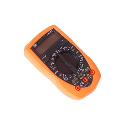 China Precision Ammeter Conduction Diode Transistor Tester Overload Protection Digital Multimeter Voltage Ohmmeter DT33D for sale