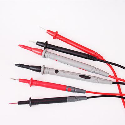 China 1pair Multimeter Pin Wire Cable Copper Needle Test Lead for sale