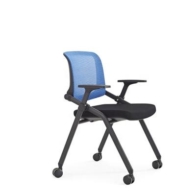 China Mesh Folding Training Chairs For Cheap Foldable Desk for sale