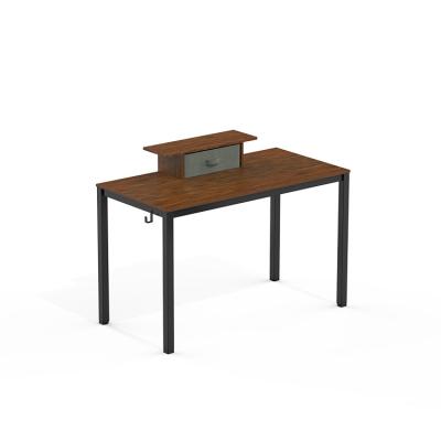 China Modern Wood Study Writing Table Furniture Computer Desk With Drawers for sale