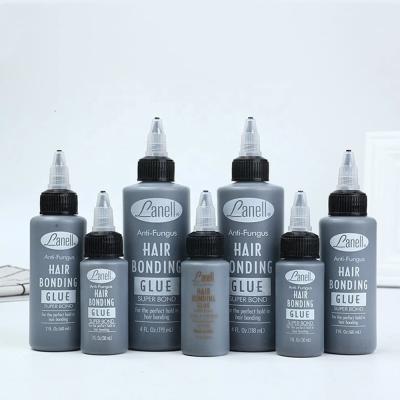 China Hair Extenisons 30ml/60ml/118ml Fungus Super Bonding Glue Bond Hair Anti Hold Perfect Lace Front Wig Glue for sale