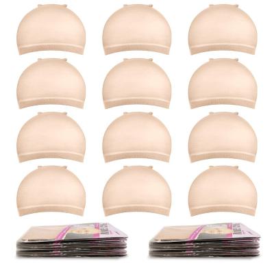 China Natural Hair Extensions Luxury Wig Cap 2 Pcs Close End Low Wig Making Caps Luxury Hairnets Dome Wig Caps Dream for sale