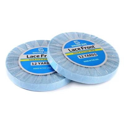 China Hair Pieces Extension 0.8cm 12 yards Double Sided Adhesive Tapes Lace Up Front Support Tapes Waterproof Tape 0.8cm 12 yards for sale