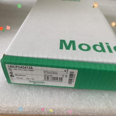 China SCHNEIDER 140CPU43412A CPU-MODUL 2 MODBUS RS232 INTERNER RAM 896KB neu zu verkaufen