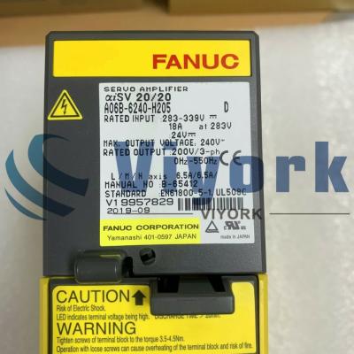 China Fanuc A06B-6117-H303 SERVO AMPLIFIER MODULE AISV-20/20/20 ALPHAI NEW zu verkaufen