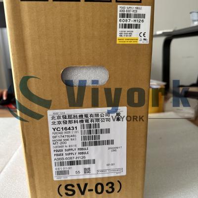 China Fanuc A06B-6087-H126 POWER SUPPLY MODULE PSM-26 106 AMP 200/230 VAC CNC NEW for sale