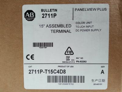 China Tela táctil PANELVIEW de Allen Bradley 2711P-T15C4D8 2711P-T15C4D9 HMI MAIS 15