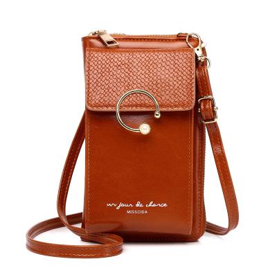 China Wholesale 2021 fashion ladies new waterproof multifunctional mobile phone wallet bag small spot for sale