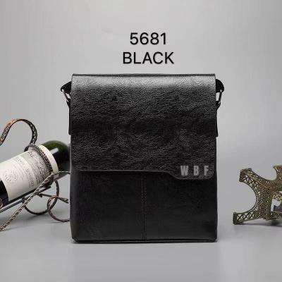 China Fashion hot sale leather men's shoulder messenger bag fashion small and durable business messenger bag factory outlet for sale