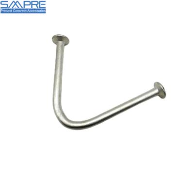 China Industrial OEM Easy Service Precast Concrete Ring Foot Anchor Pin Lifting Anchor One Welded Anchor With Rod for sale