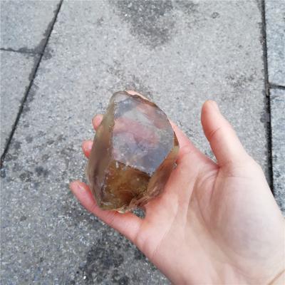 China Natural Original Yellow Rough Crystal Stone Quartz Citrine Raw Stone Wholesale From China for sale