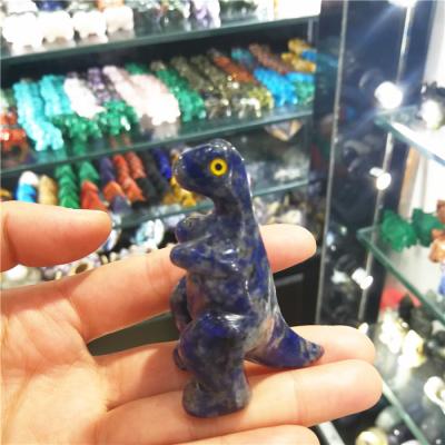 China China wholesale all kinds of crystal hand carved miniature dinosaur for home decoration for sale